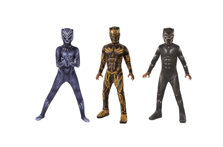 Black Panther Kostüm für Kinder