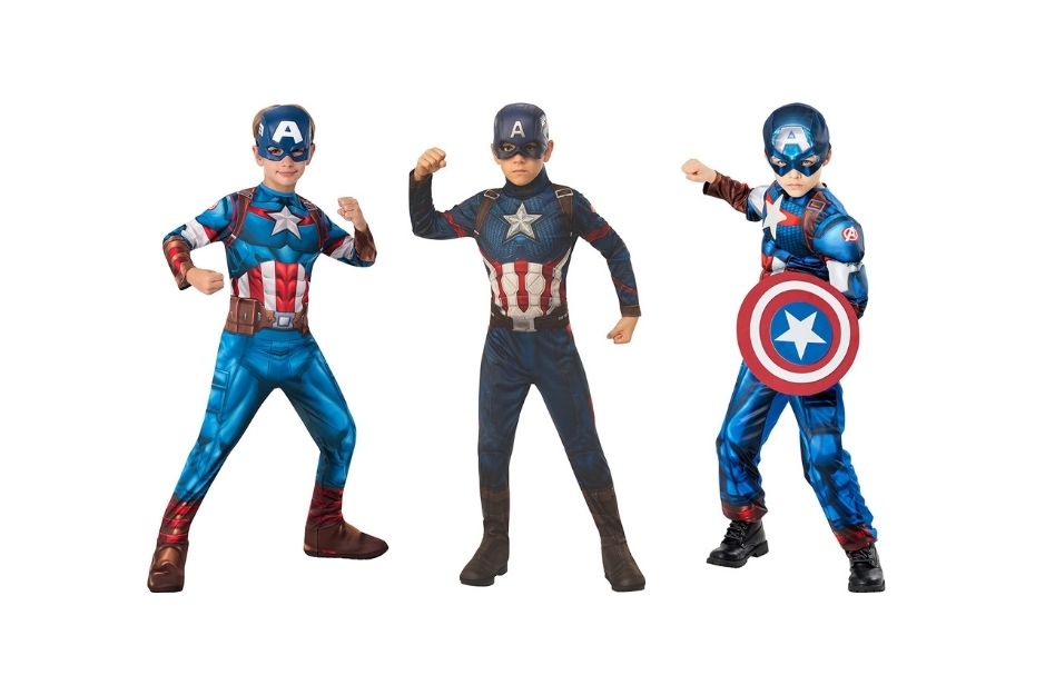 Captain America Kostüm für Kinder