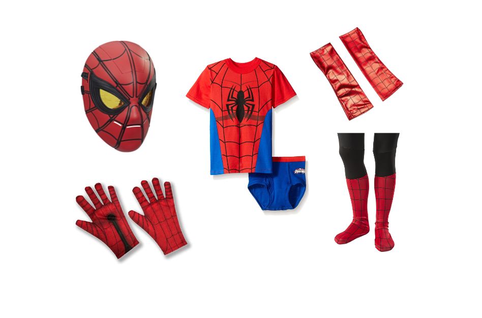 Spiderman-Kostüme Zubehör