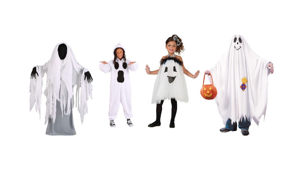 Geisterkostüm für Kinder an Halloween
