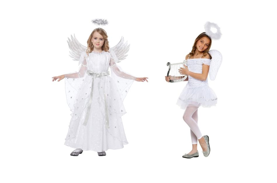 Kleiner Engel Kinder kostüm